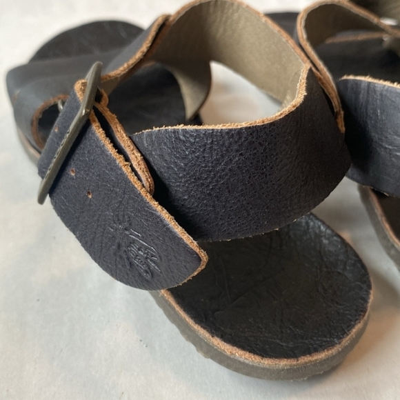 Fly London Leather Sandals 7 - Picture 4 of 7